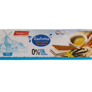 Madas Free Gaufrettes Goùt Vanille 120 G