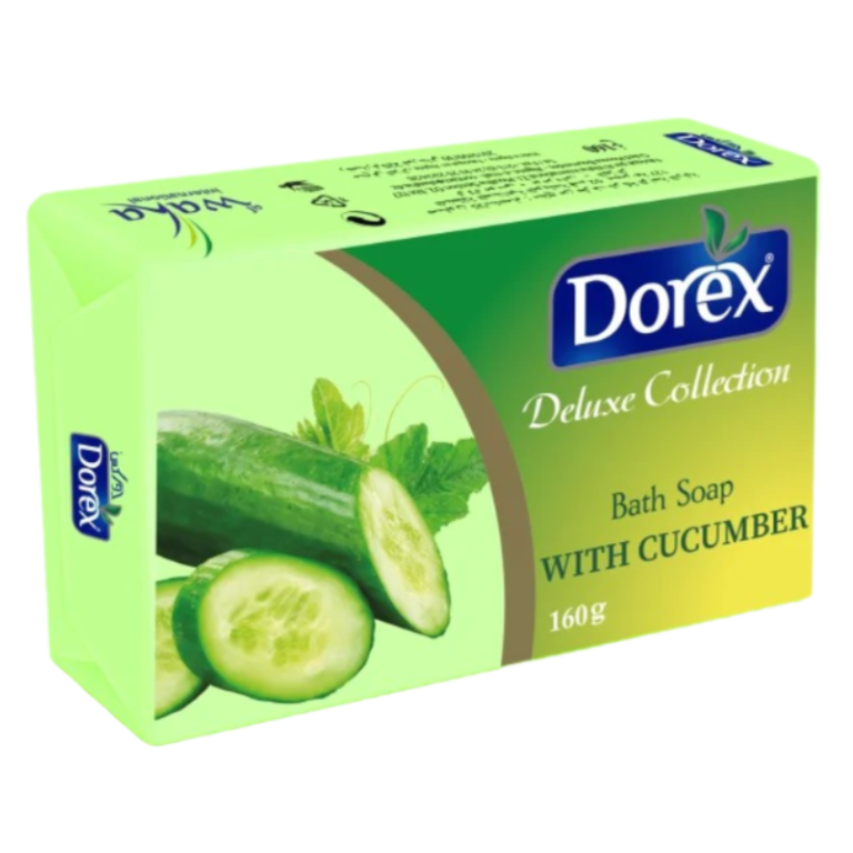 Dorex Bath Soap With Cucumber 160G