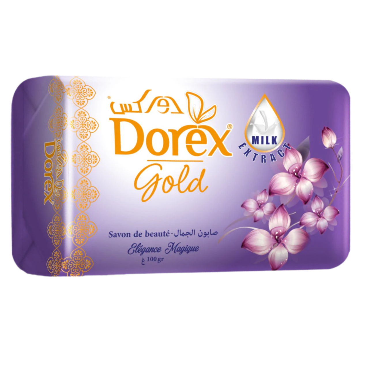 Dorex Savon De Beauté à L’Extrait De Lait Elégance Magique 100G