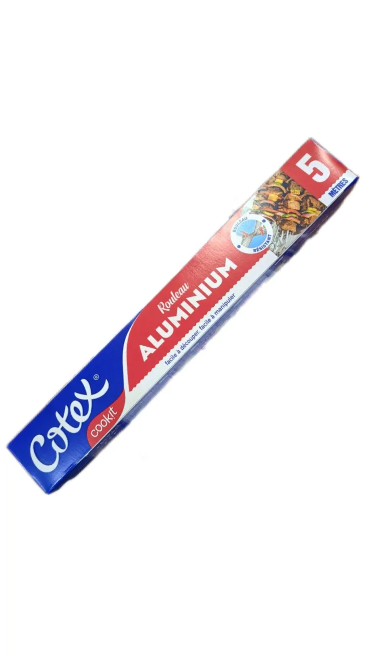 Cotex Papier Aluminium 5 Métres