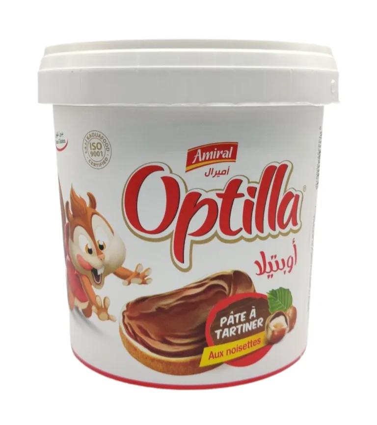 Optilla Pate A Tartiner Aux Noisettes 700 G