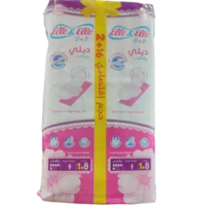 Elle & Elle Daily Protect Maxi 16+2 Pièces