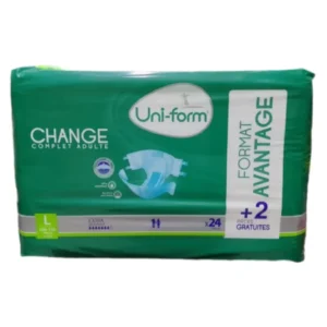 Uniform Couches Adulte Large 24 Pièces