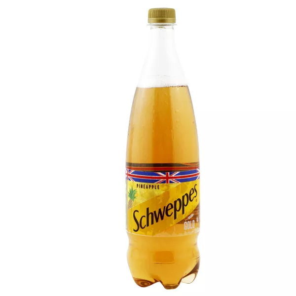 Eau Gazeuse Schweppes Gold Ananas 1L