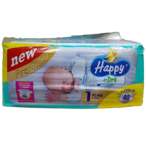 Happy dry n1 2-5 Kg 40 Couches