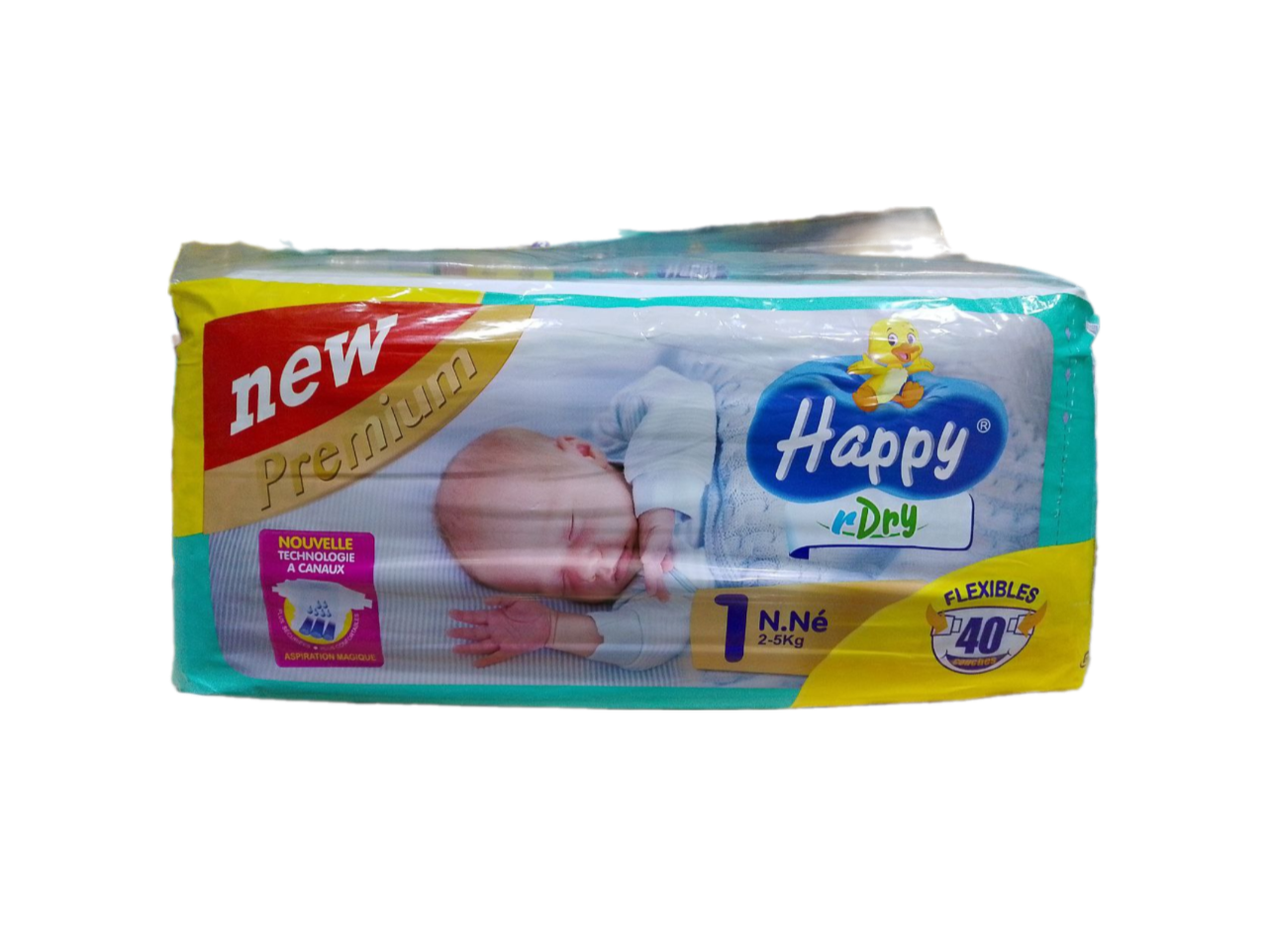 Happy dry n1 2-5 Kg 40 Couches