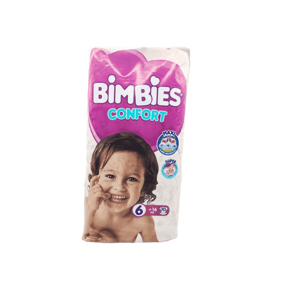 Bimbies Confort N6 +16 KG 10 Couches