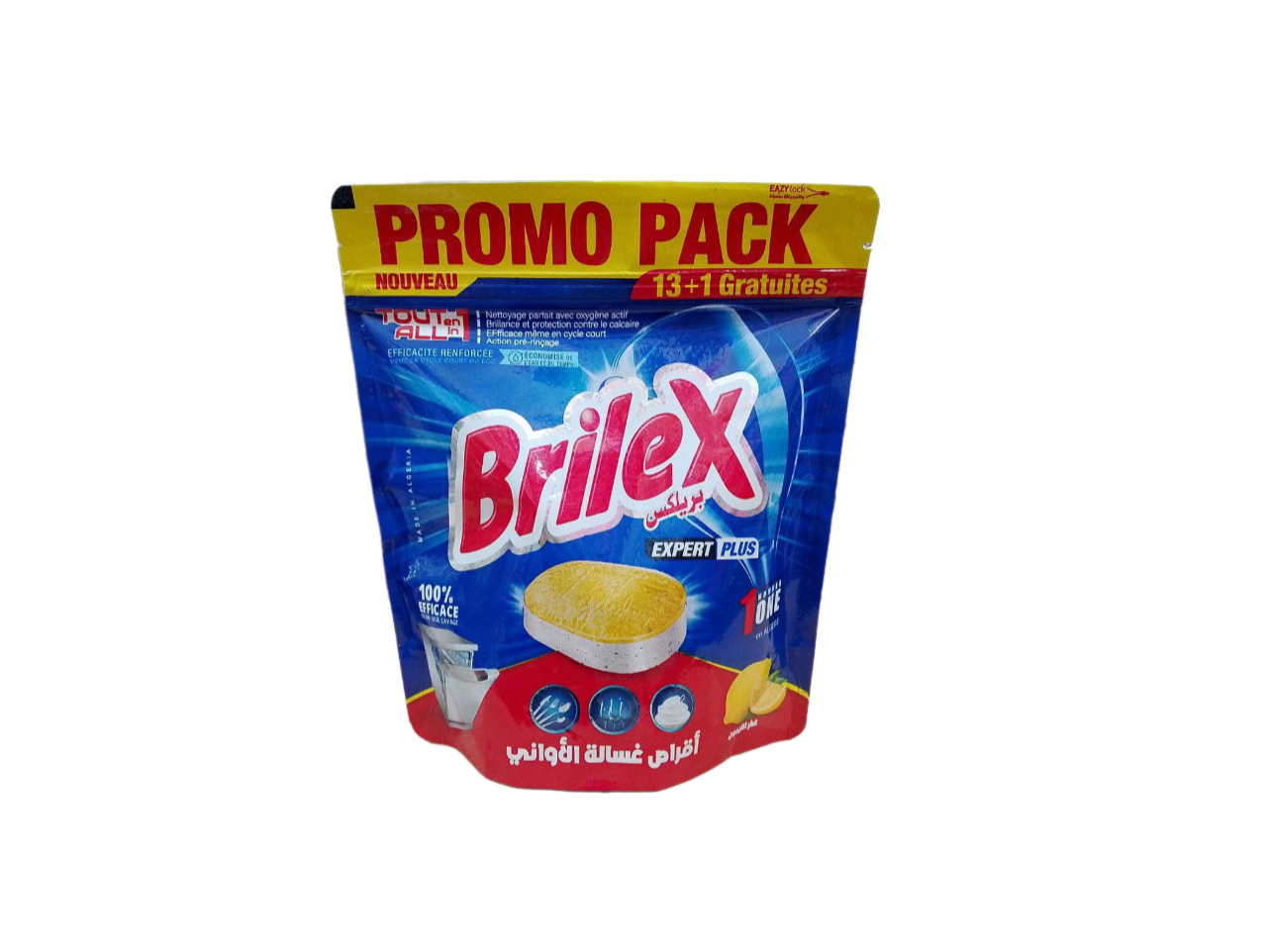 Brilex Pastilles Pour Lave-Vaisselle Parfum Citron 210G
