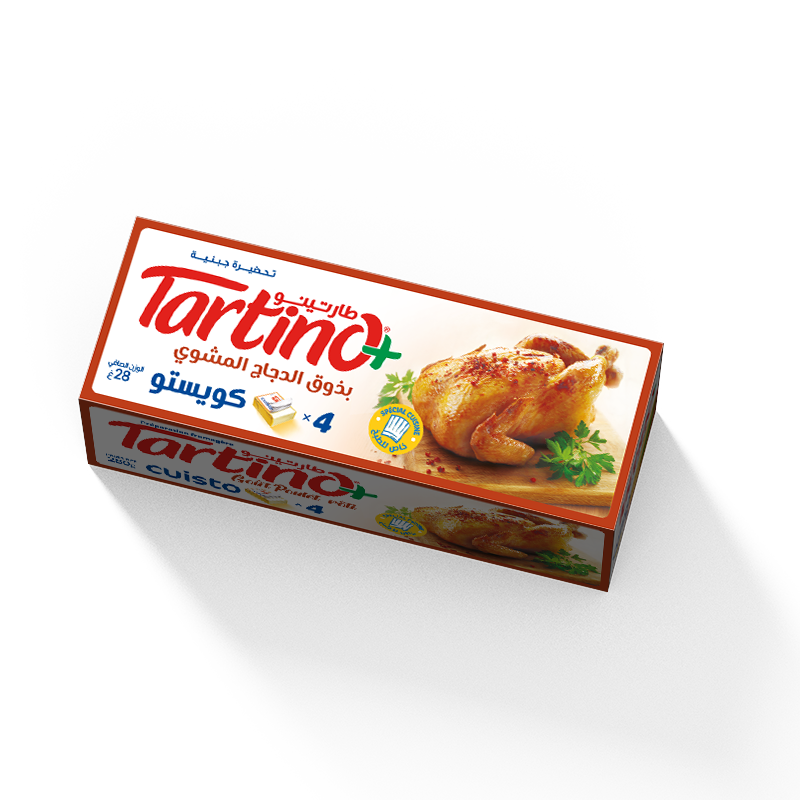 بذوق الدجاج المشوي Tartino Cuisto 4 PIECES _ 280 G