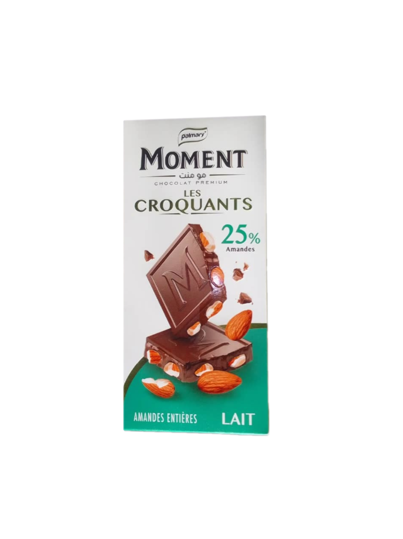 Moment Chocolat Lait Et Amandes Entières 145 G