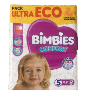 Bimbies Confort N5 12-25 KG 78 Couches
