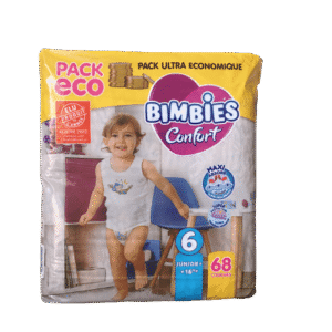 Bimbies Confort N6 +16 Kg 68 Couches
