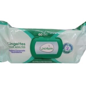 Uni-Form Lingettes Pour Adultes 60 Piéces
