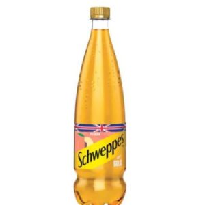 Eau Gazeuse Schweppes Gold pêche 1L