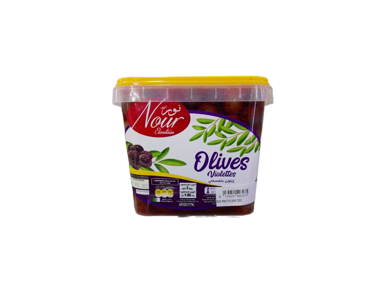 بيدون زيتون بنفسي النور 750 غ